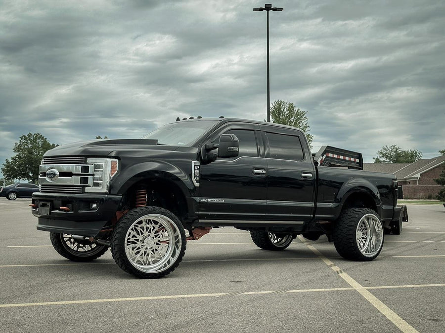 CTF01S Cutthroats wheels on a customer truck