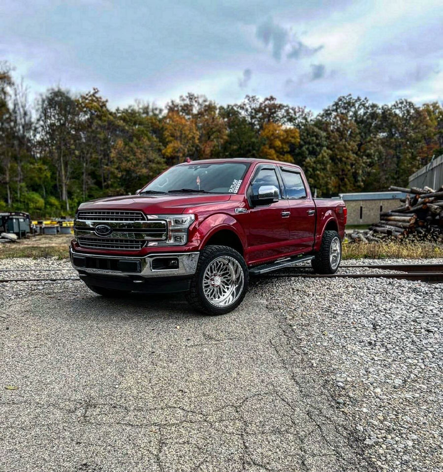 CTF04S Highcard wheels on a customer truck