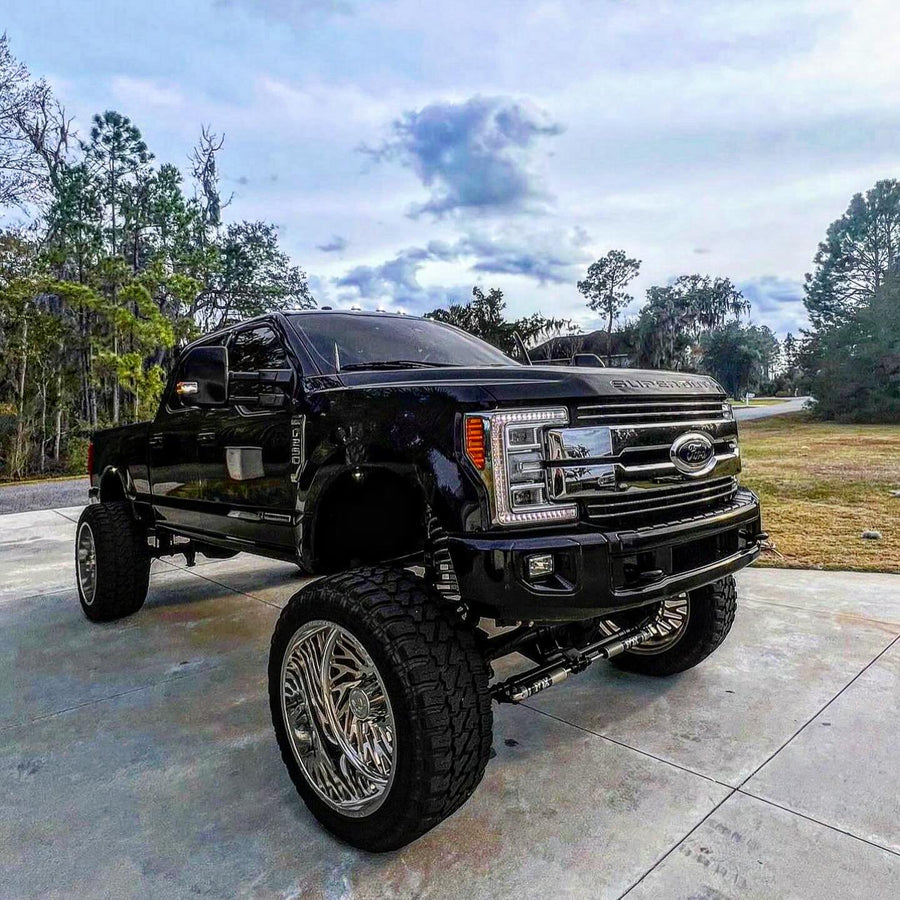 Customer truck on Cutthroat Forged wheels