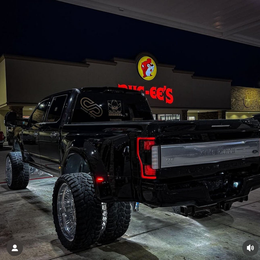 Customer truck on Cutthroat Forged wheels