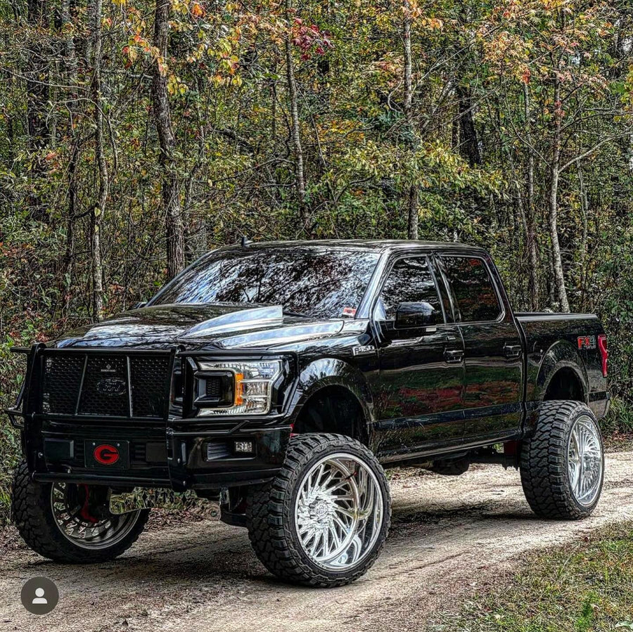 Customer truck on Cutthroat Forged wheels