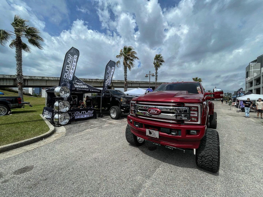 Customer truck on Cutthroat Forged wheels