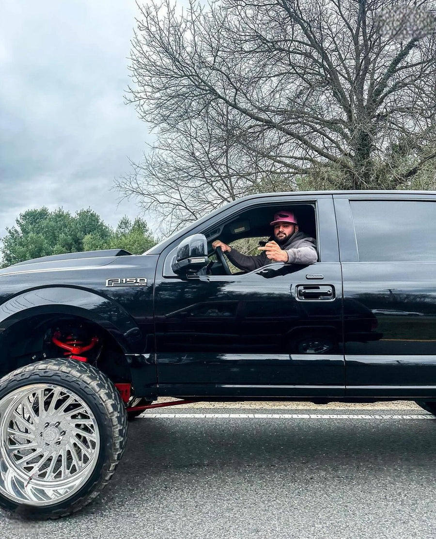 Customer truck on Cutthroat Forged wheels