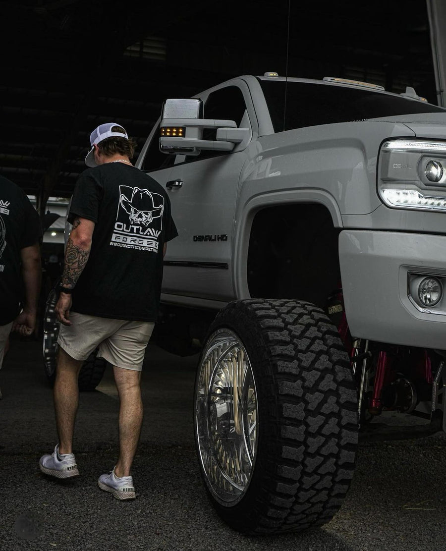 Customer truck on Cutthroat Forged wheels