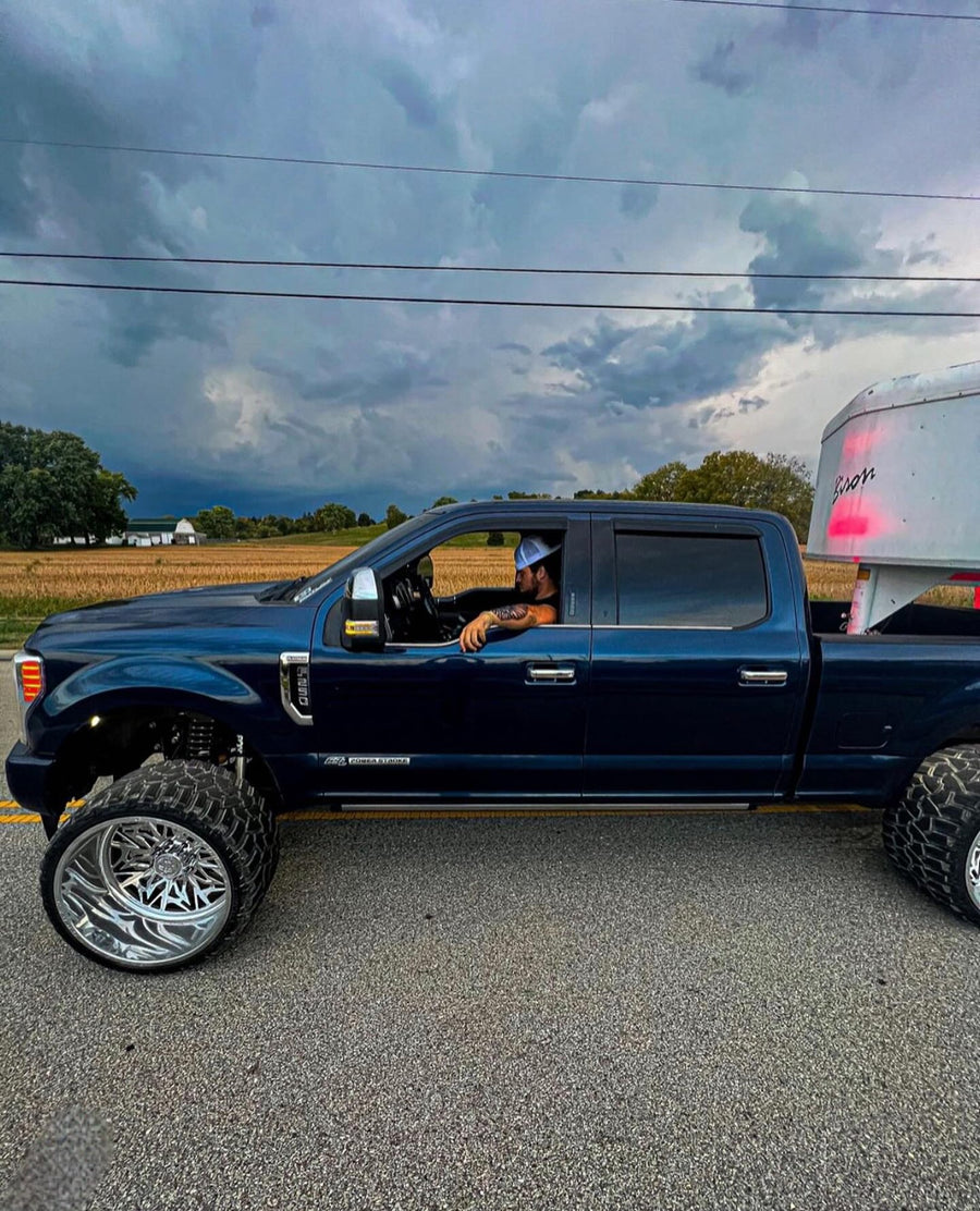 Customer truck on Cutthroat Forged wheels