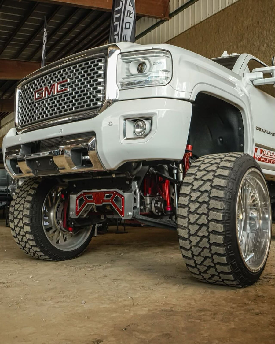 Customer truck on Cutthroat Forged wheels