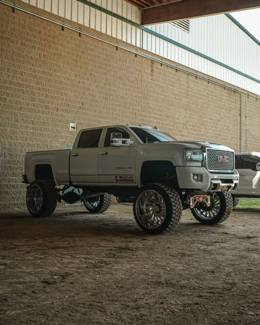 Customer truck on Cutthroat Forged wheels