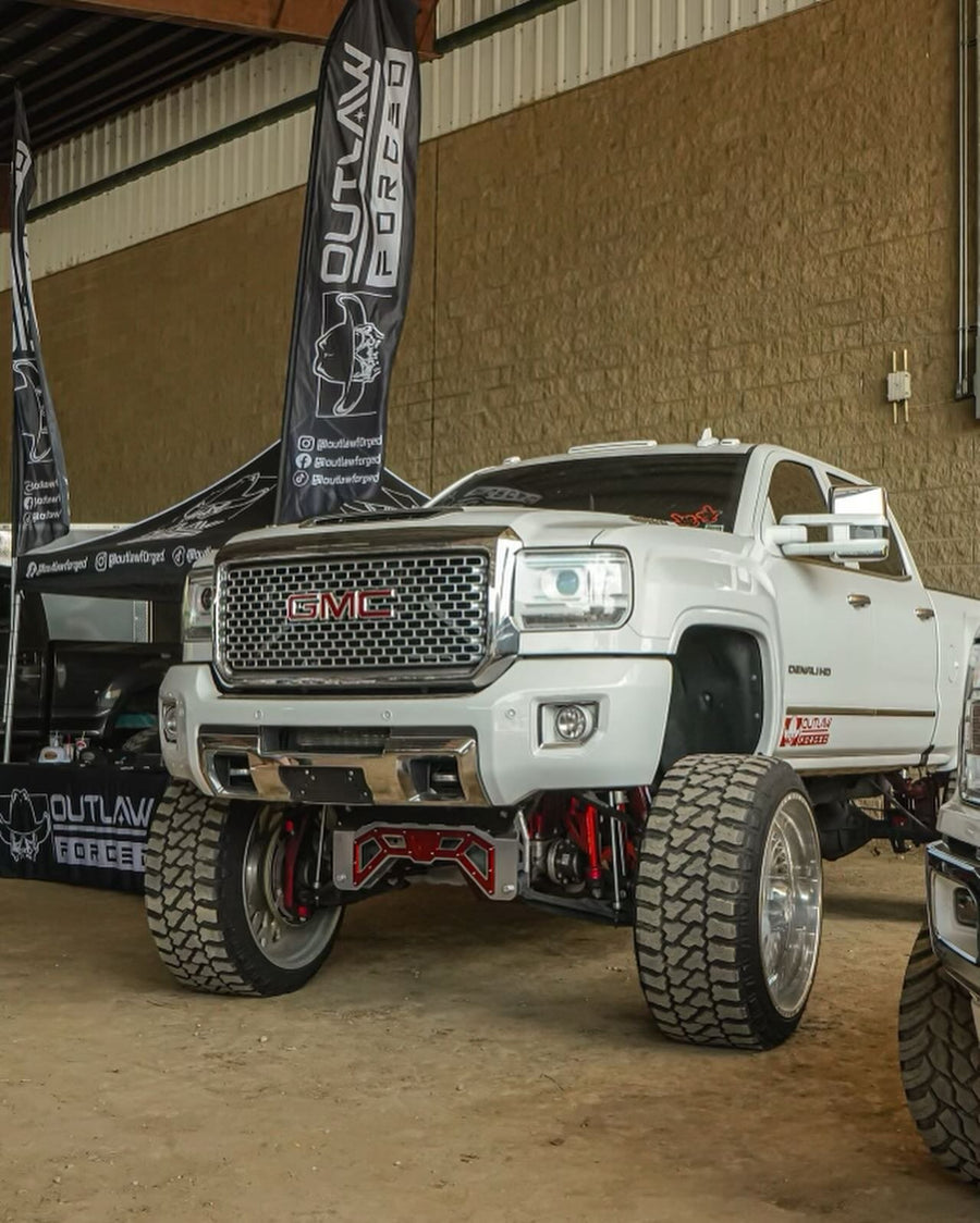 Customer truck on Cutthroat Forged wheels