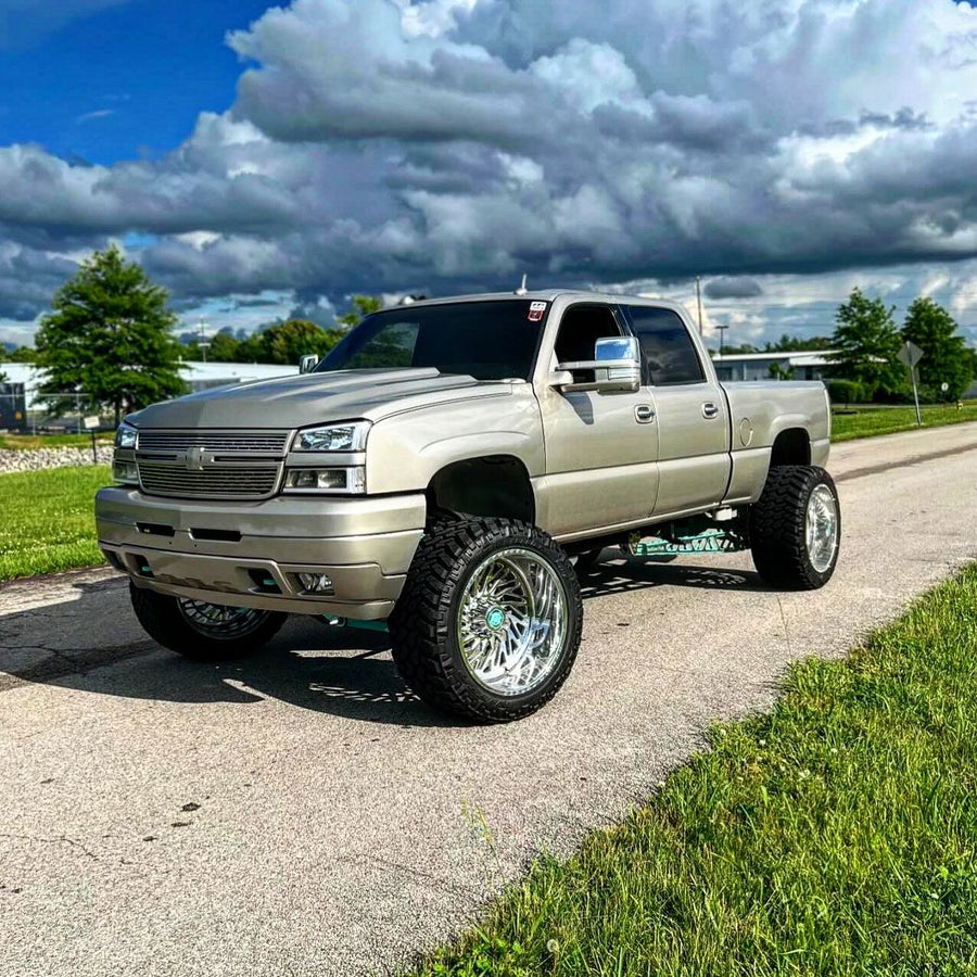 CTF01S Cutthroats wheels on a customer truck