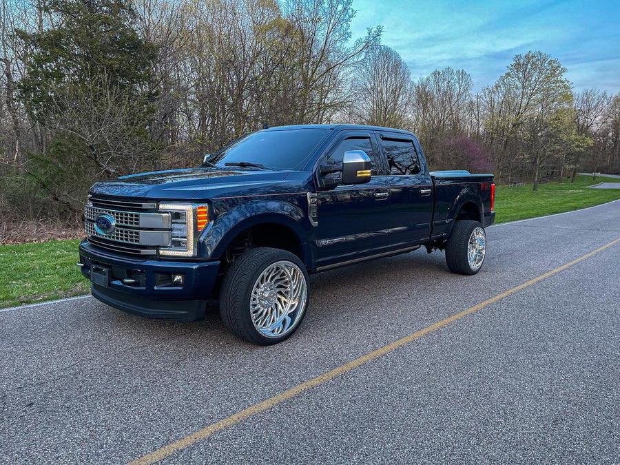 CTF01S Cutthroats wheels on a customer truck