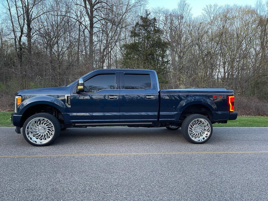 CTF01S Cutthroats wheels on a customer truck