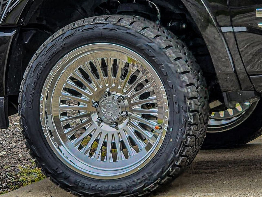 CTF02S Stagecoach wheels on a customer truck