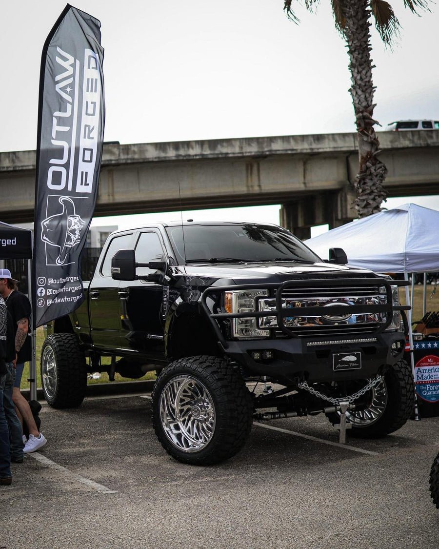 Customer truck on Cutthroat Forged wheels