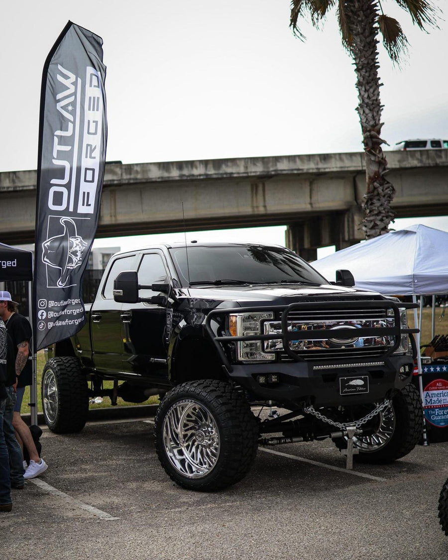 Customer truck on Cutthroat Forged wheels