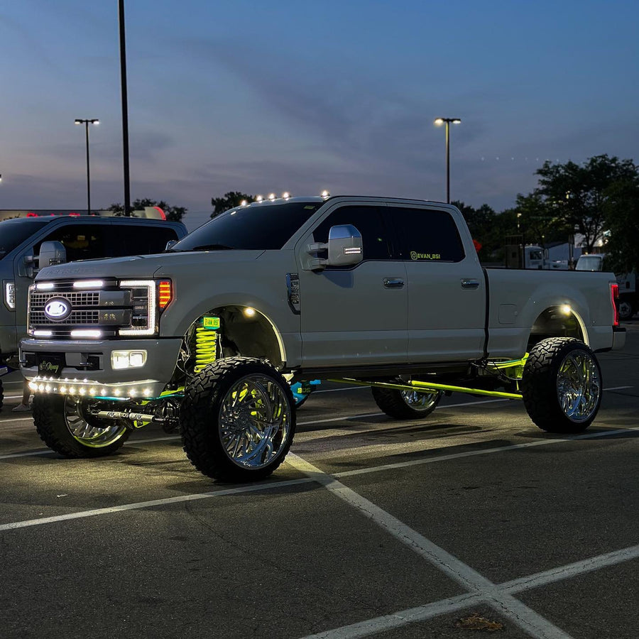 CTF03S Windup wheels on a customer truck