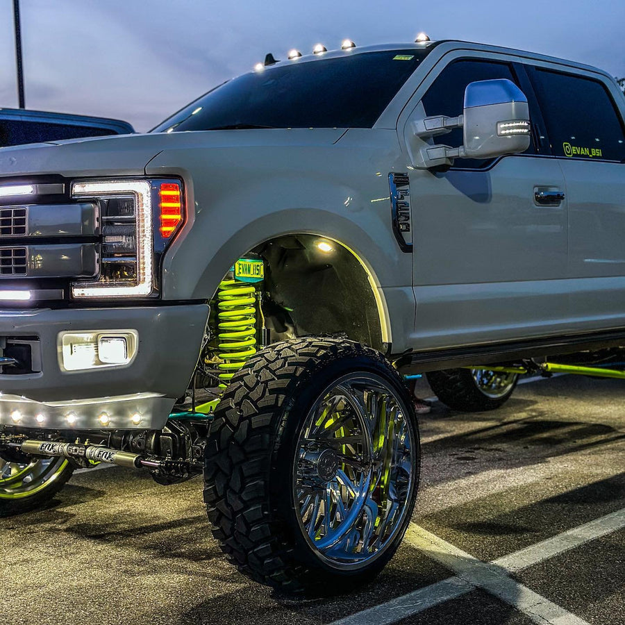 CTF03S Windup wheels on a customer truck