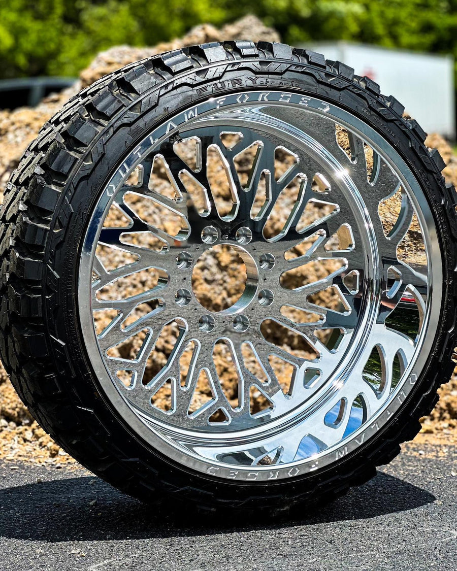 CTF04S Highcard wheels on a customer truck