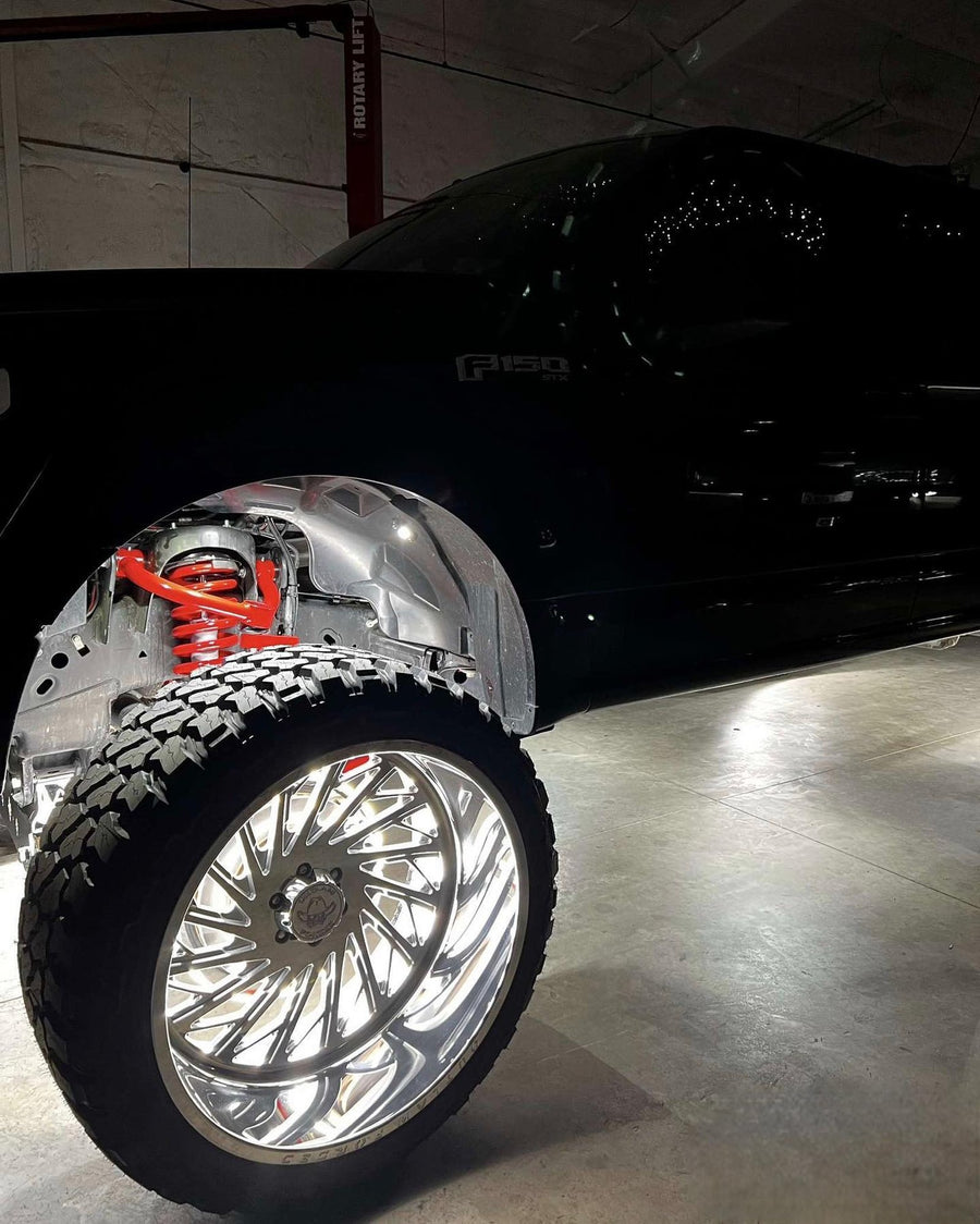 CTF03S Windup wheels on a customer truck