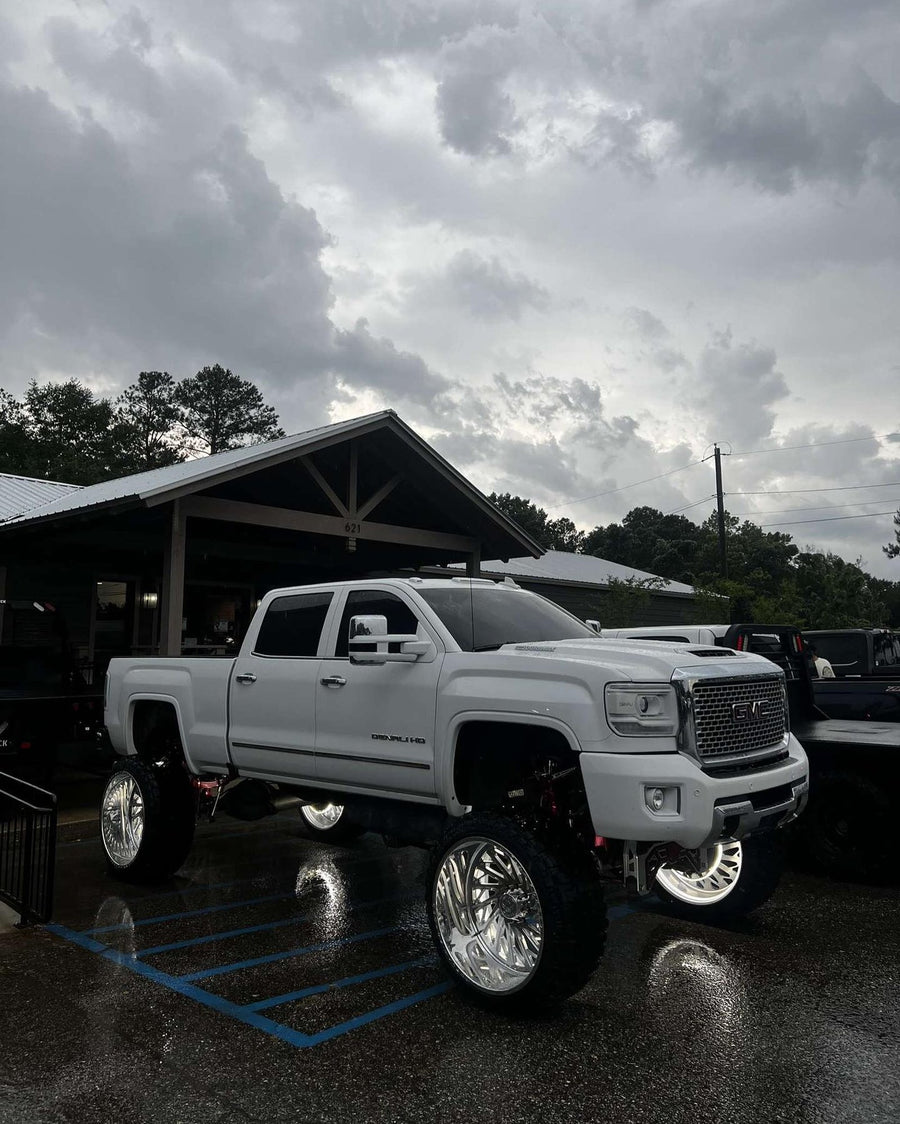 CTF03S Windup wheels on a customer truck