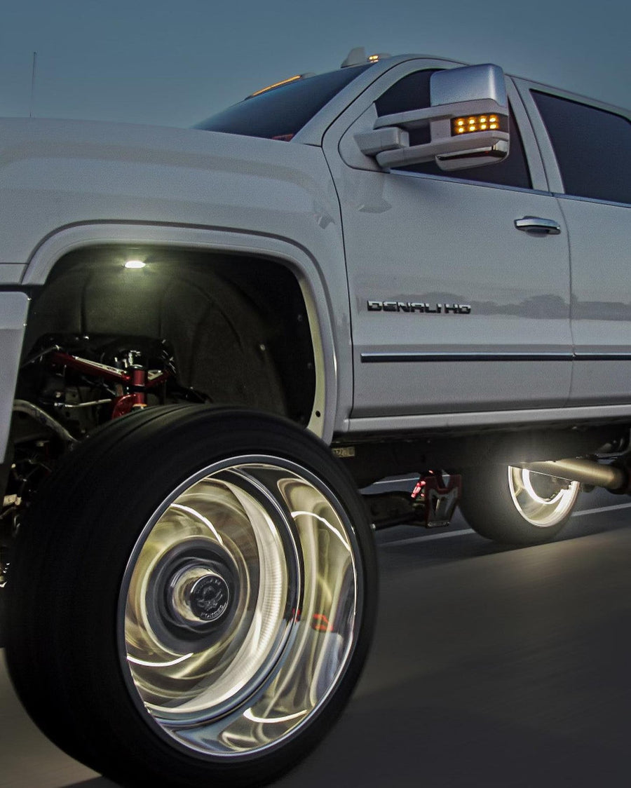 CTF03S Windup wheels on a customer truck