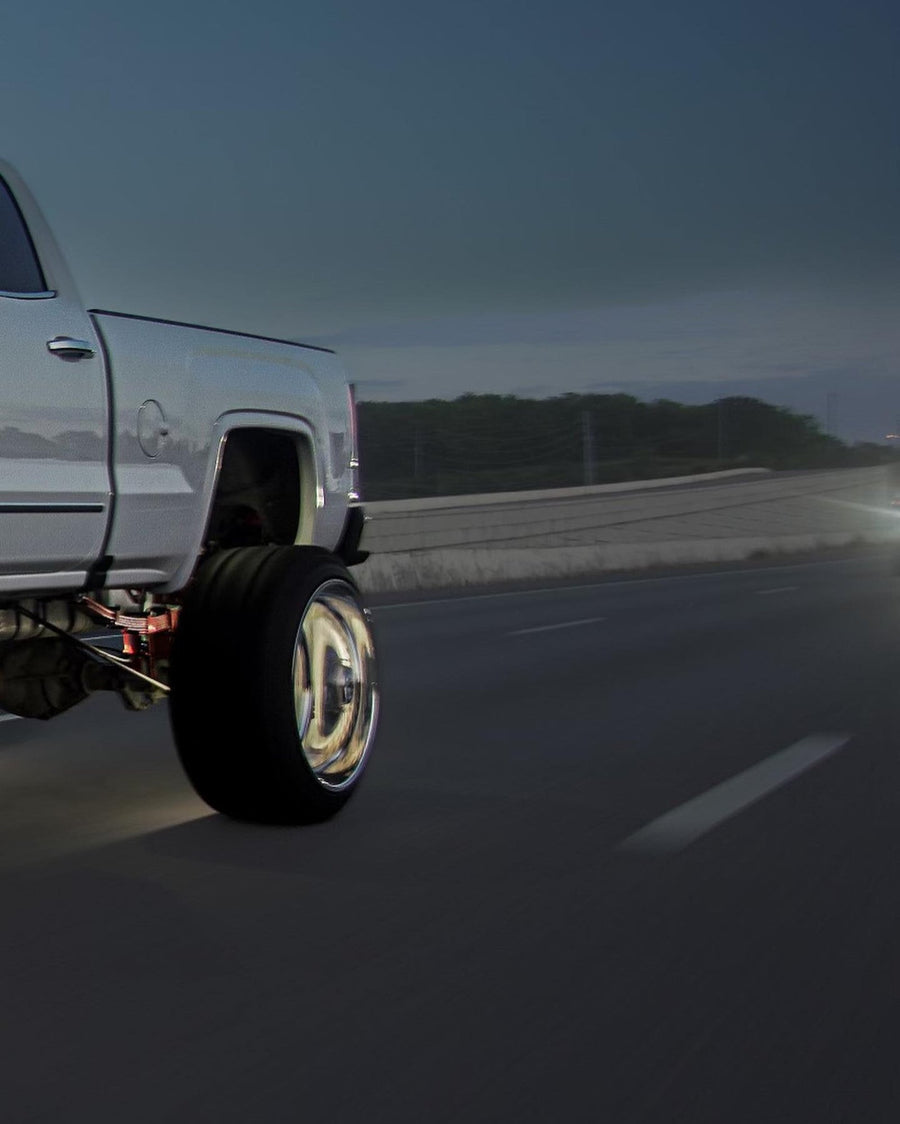 CTF03S Windup wheels on a customer truck
