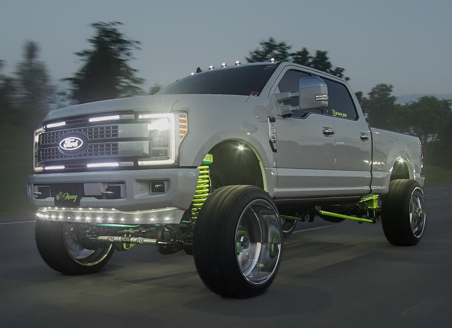 CTF03S Windup wheels on a customer truck