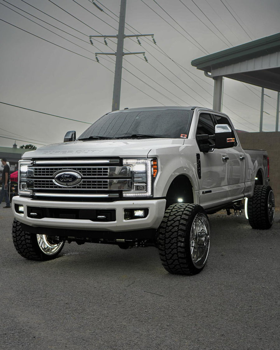 Customer truck on Cutthroat Forged wheels