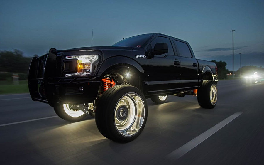 CTF03S Windup wheels on a customer truck