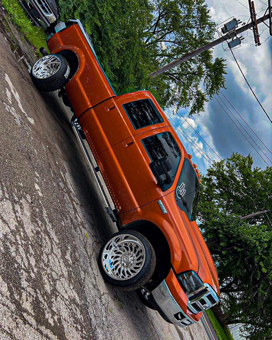 CTF03S Windup wheels on a customer truck