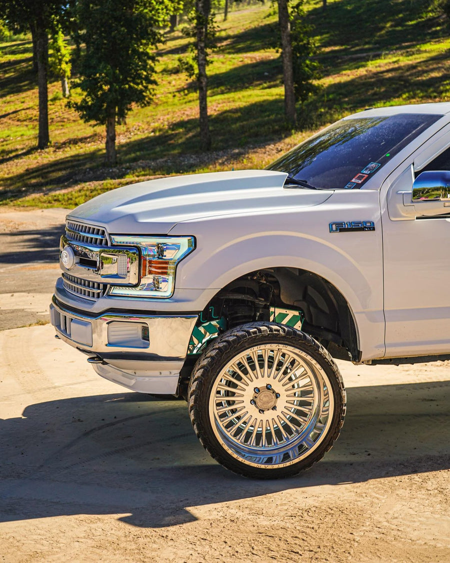 Customer truck on Cutthroat Forged wheels