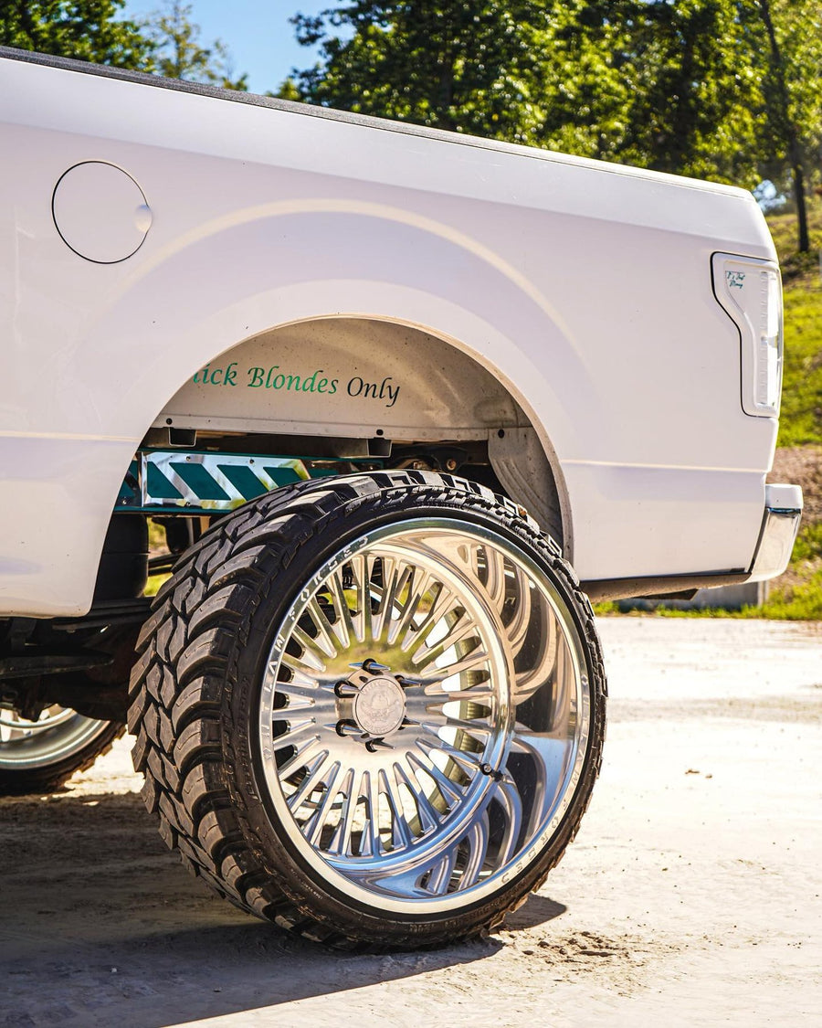 Customer truck on Cutthroat Forged wheels