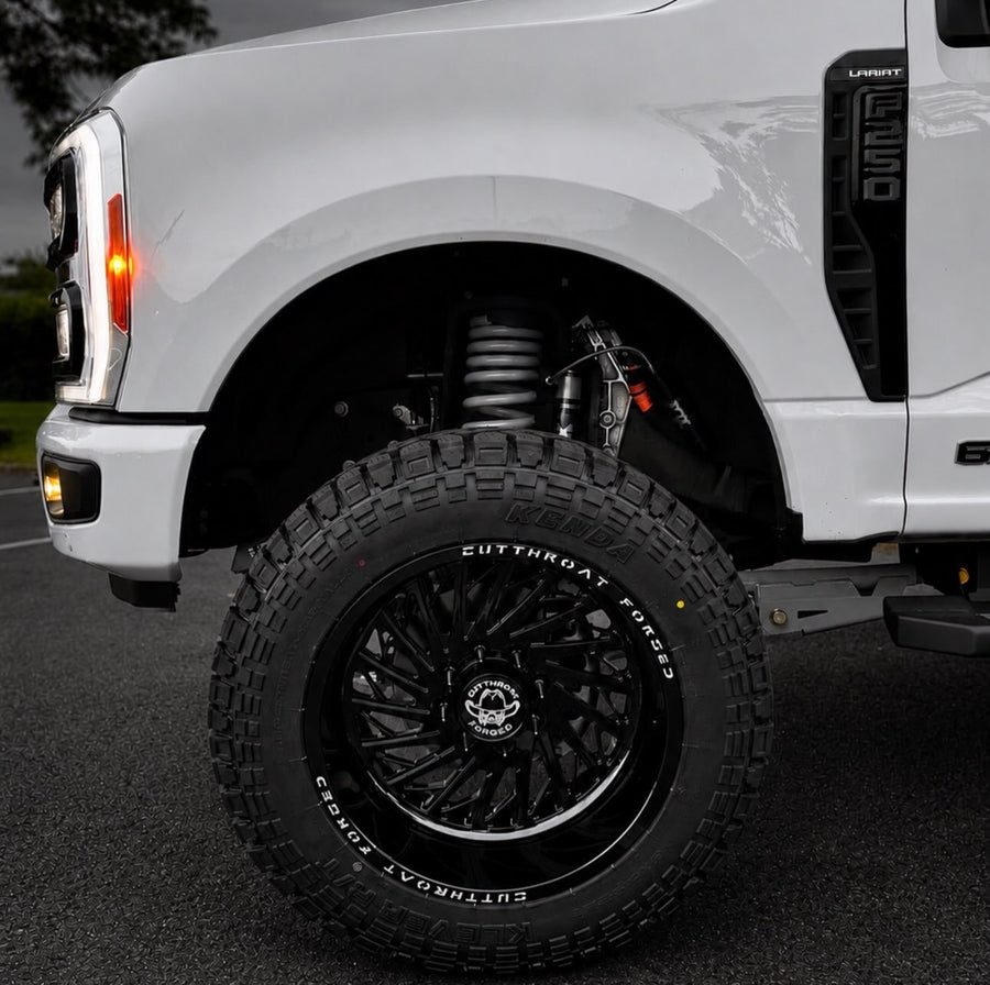 CTF03S Windup wheels on a customer truck