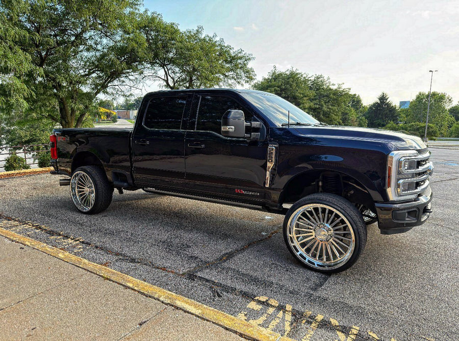 CTF02S Stagecoach wheels on a customer truck