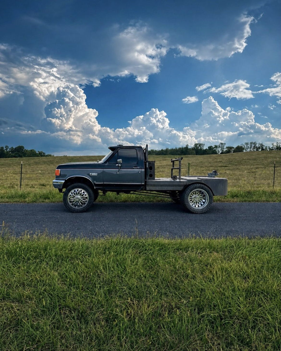 CTF11D Reign wheels on a customer truck