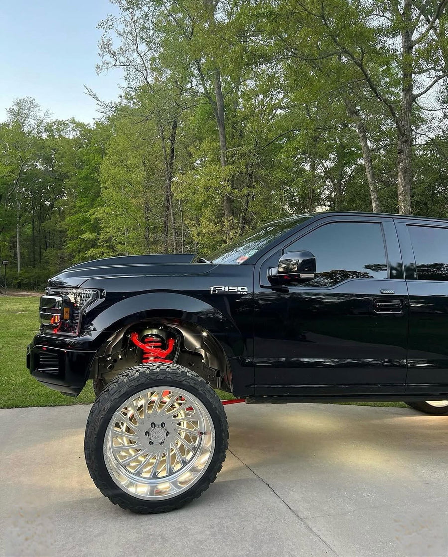 CTF03S Windup wheels on a customer truck