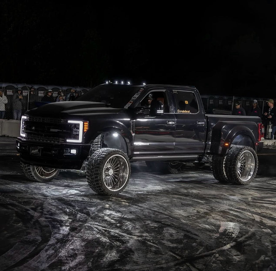 Customer truck on Cutthroat Forged wheels