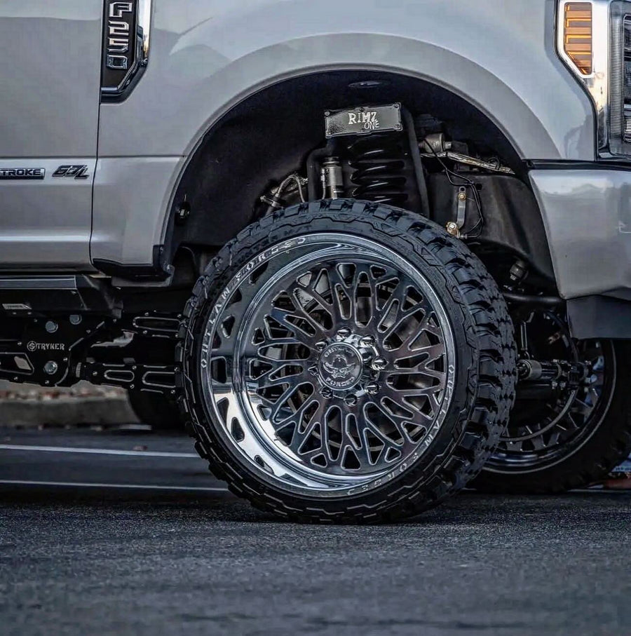 CTF04S Highcard wheels on a customer truck