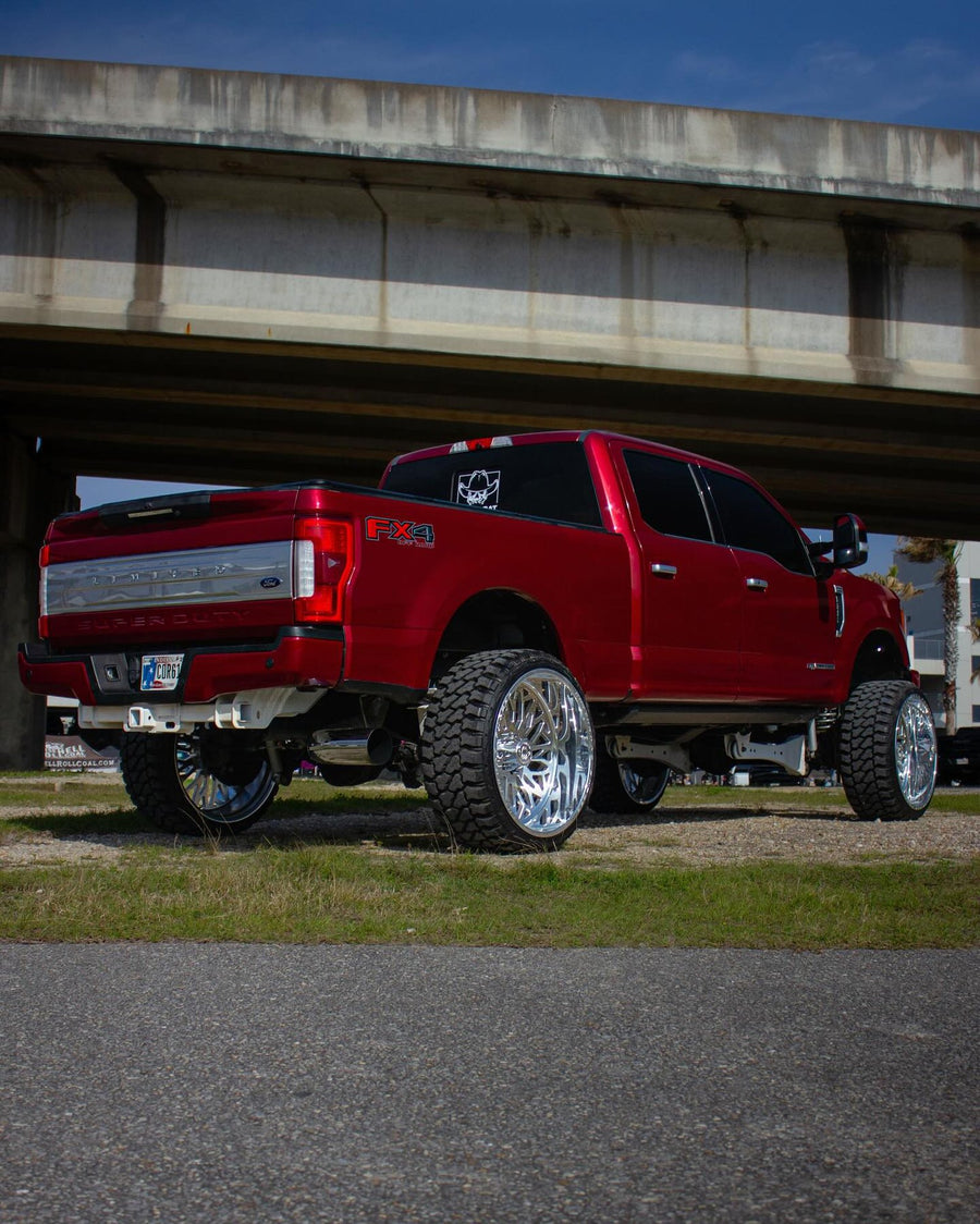 CTF04S Highcard wheels on a customer truck
