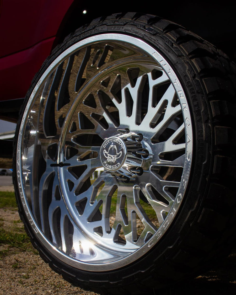 CTF04S Highcard wheels on a customer truck
