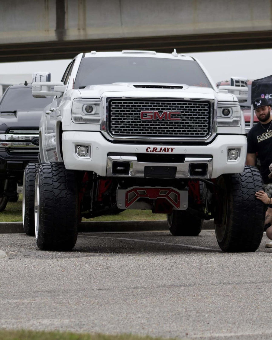 Customer truck on Cutthroat Forged wheels