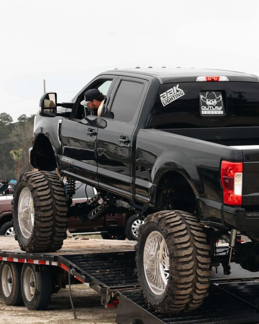 Customer truck on Cutthroat Forged wheels