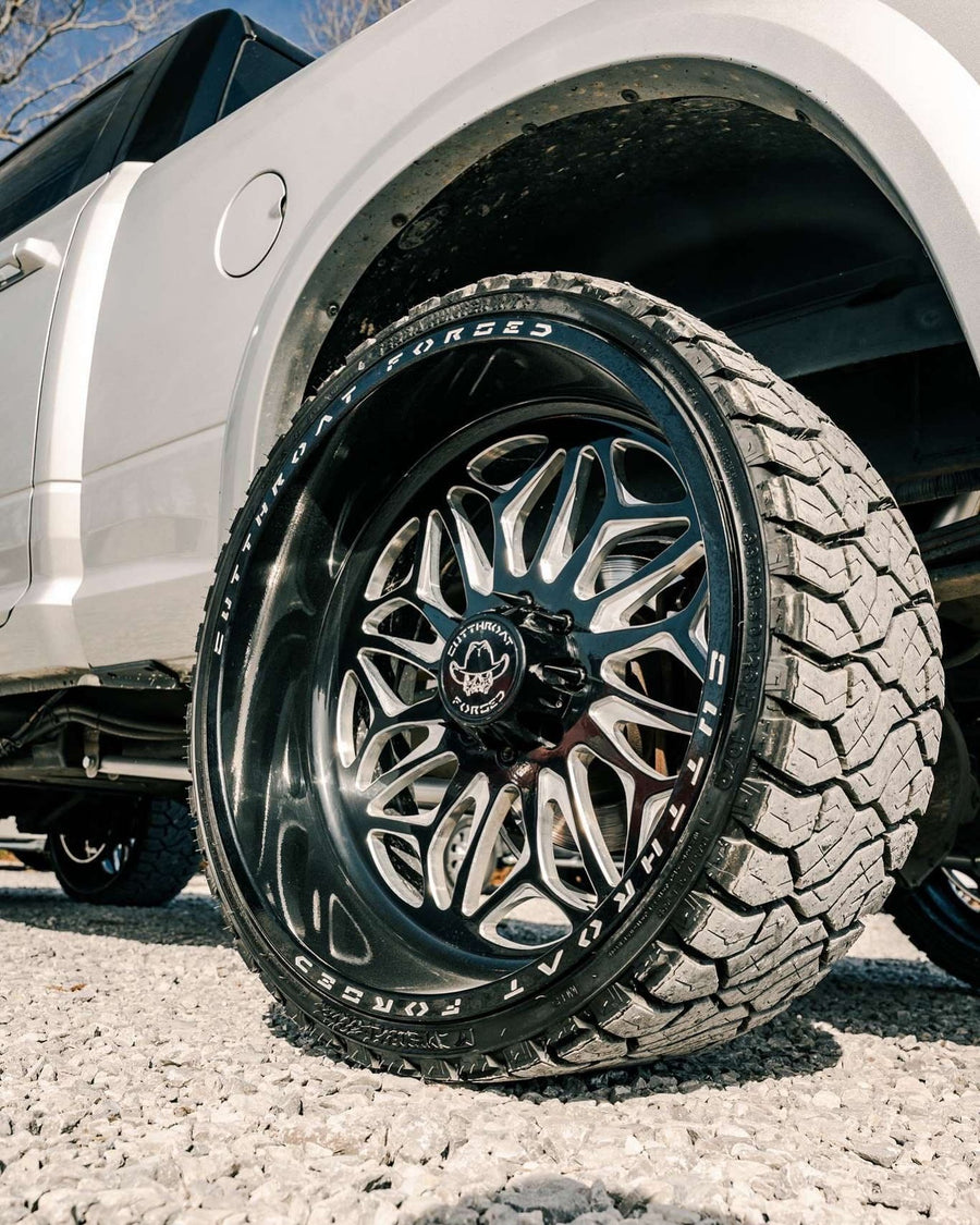 CTF08S Desperado wheels on a customer truck