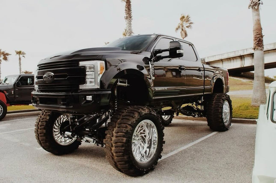 Customer truck on Cutthroat Forged wheels