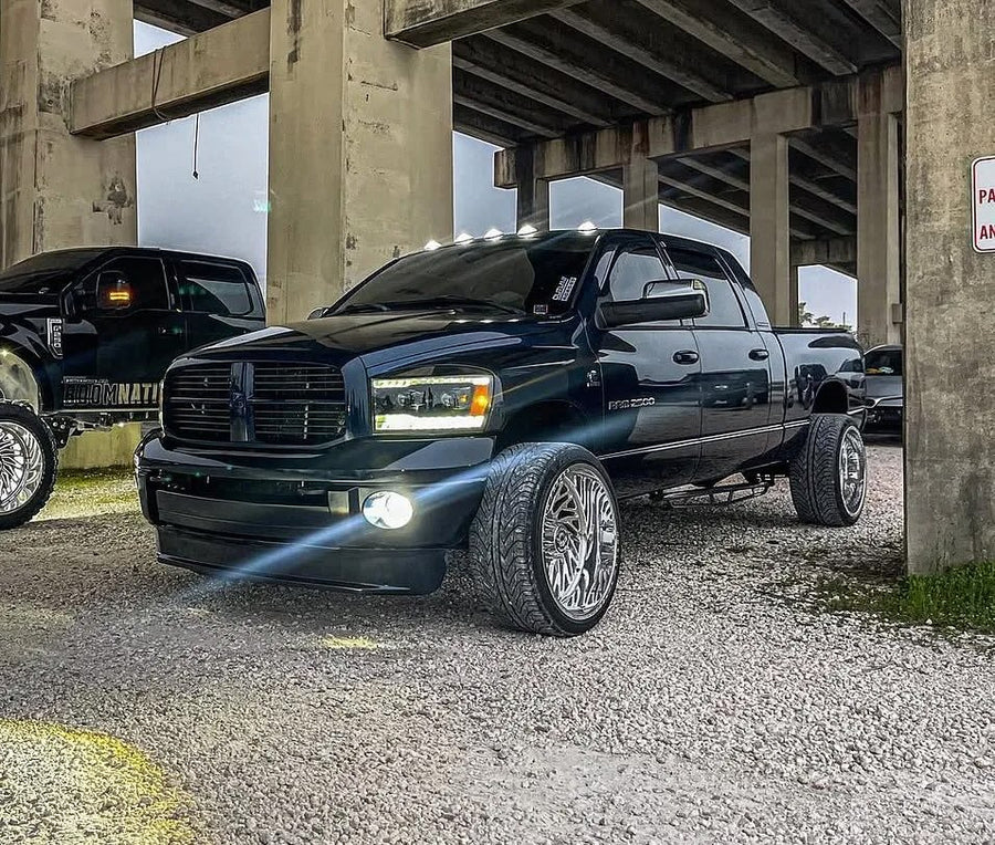 CTF01S Cutthroats wheels on a customer truck