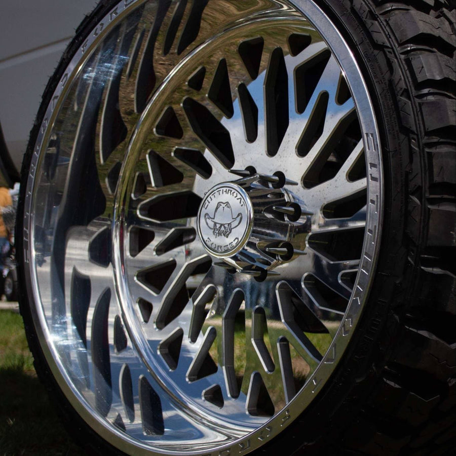 CTF04S Highcard wheels on a customer truck