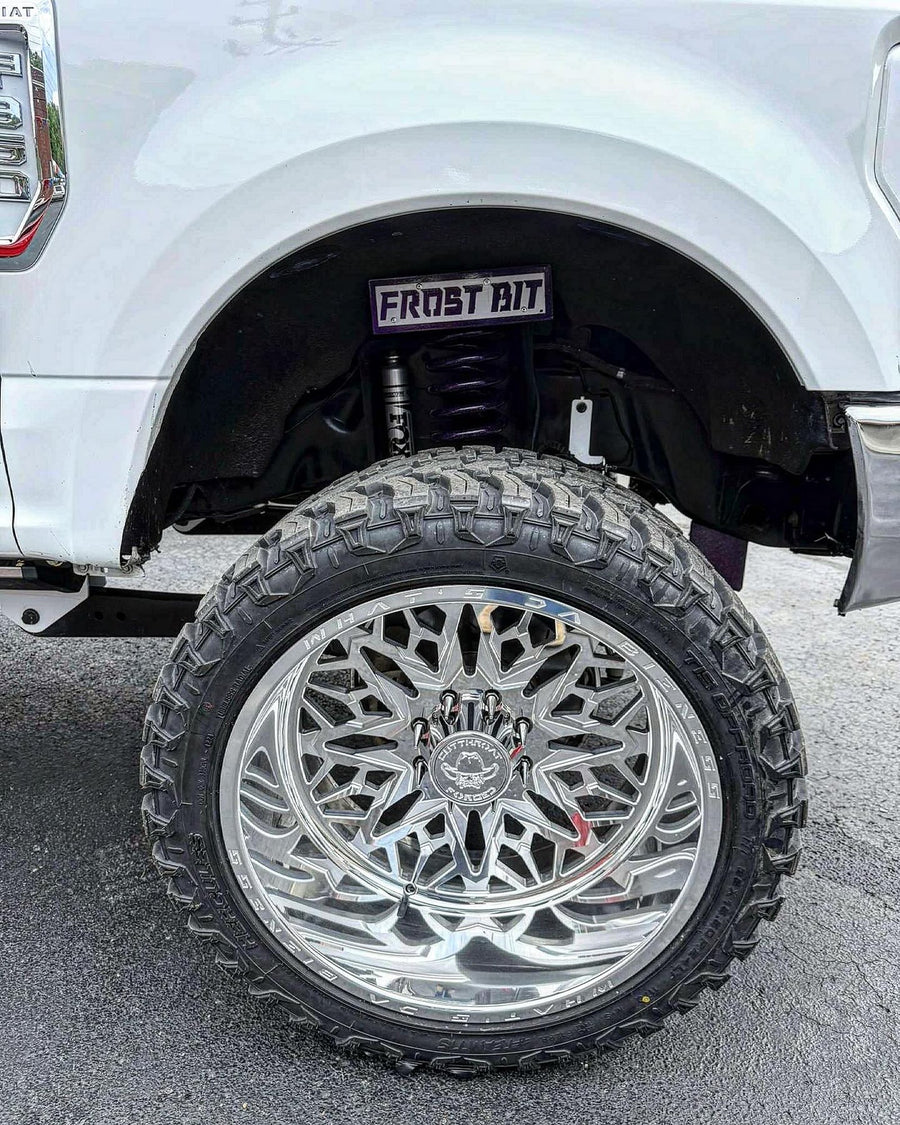 CTF10S Execution wheels on a customer truck