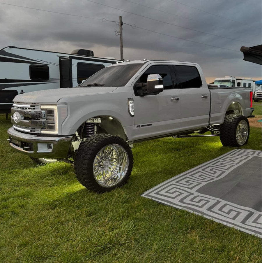 CTF10S Execution wheels on a customer truck