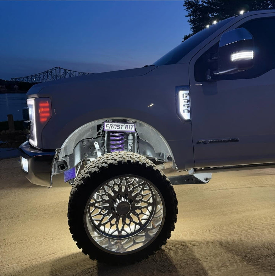 CTF10S Execution wheels on a customer truck