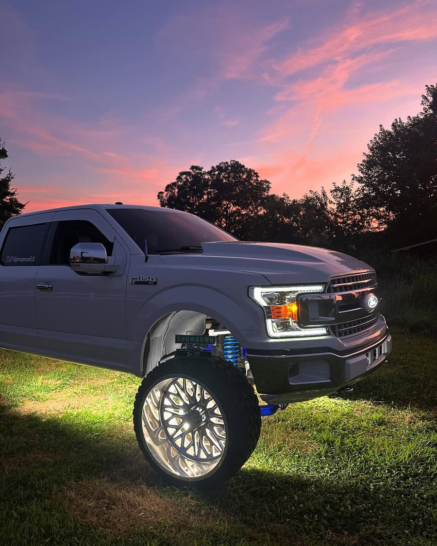 CTF11S Reign wheels on a customer truck