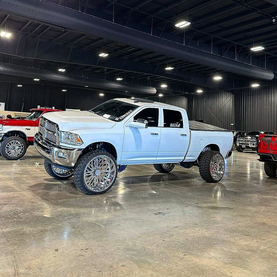 Customer truck on Cutthroat Forged wheels